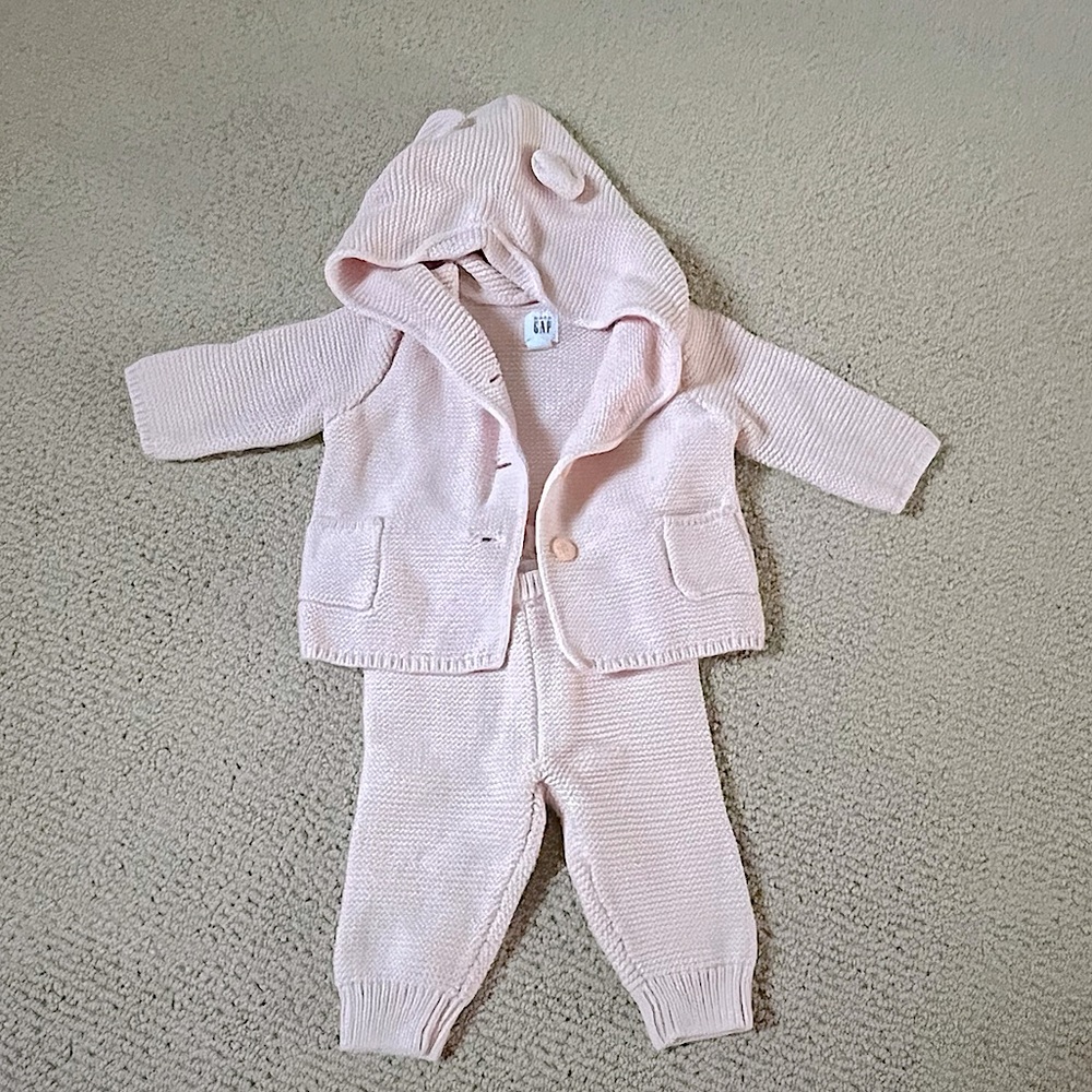 Baby Gap Knitted Cotton Set